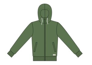 Tufte Wear M Puffin Zip Hoodie