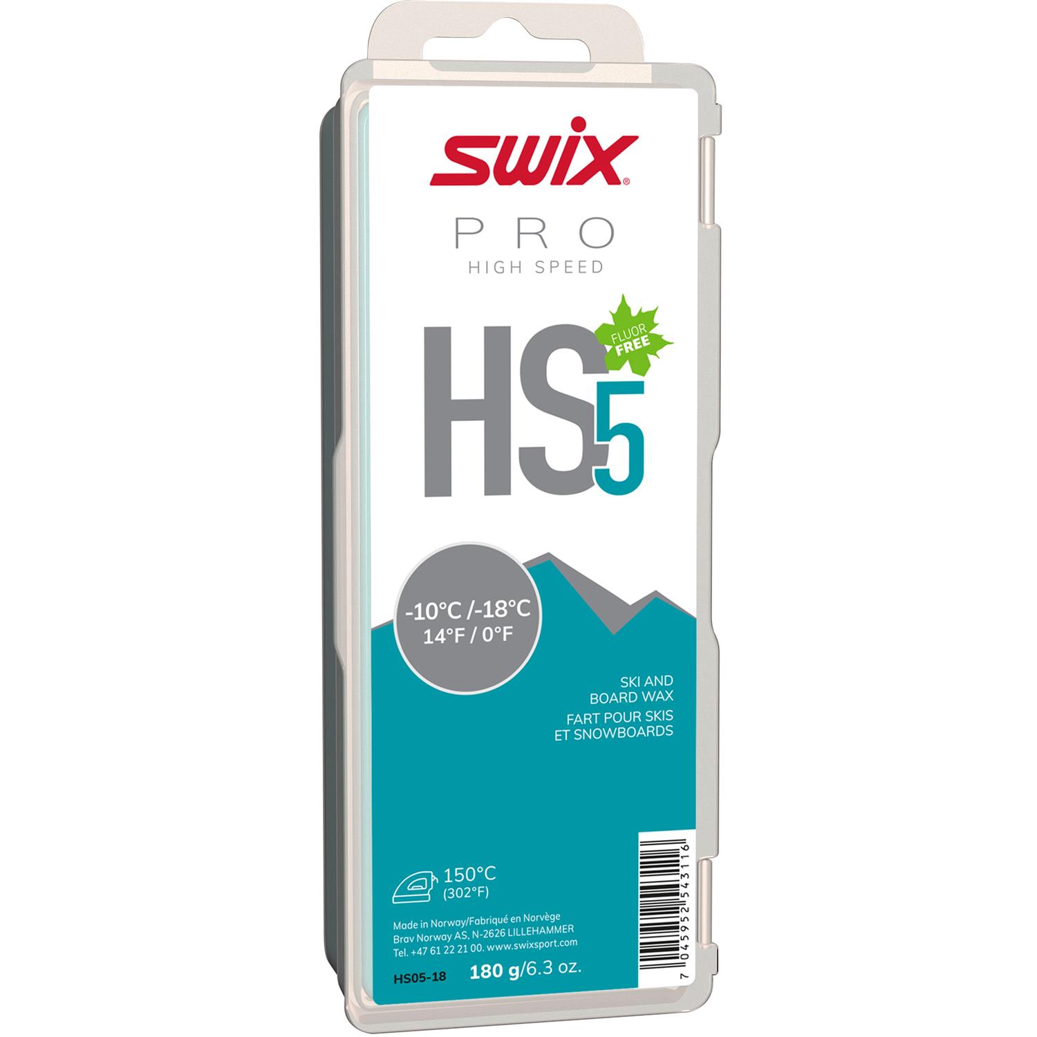 Swix Hs5 Turquoise, -10°C/-18°C, 180g