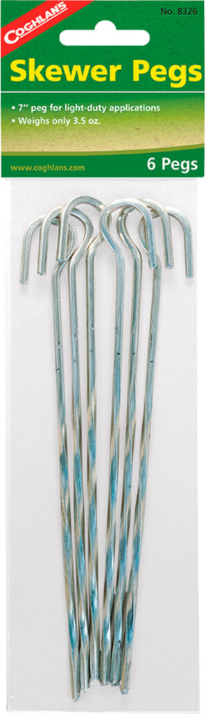 Coghlans Teltplugg Stål 6 Stk