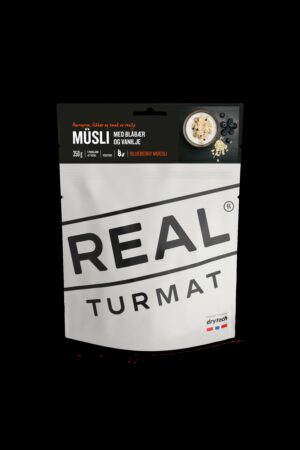 Real Turmat Blåbær og vaniljemüsli