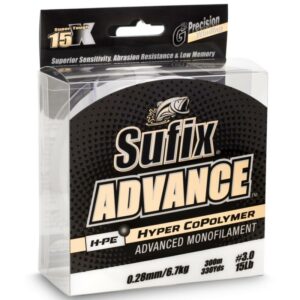 Sufix Advance Clear 300m 0,30mm 8,2kg