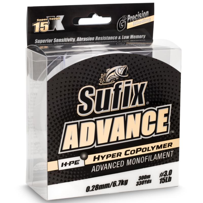 Sufix Advance Clear 300m 0,30mm 8,2kg