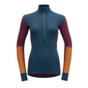 Devold WOOL MESH 190 ZIP NECK WMN